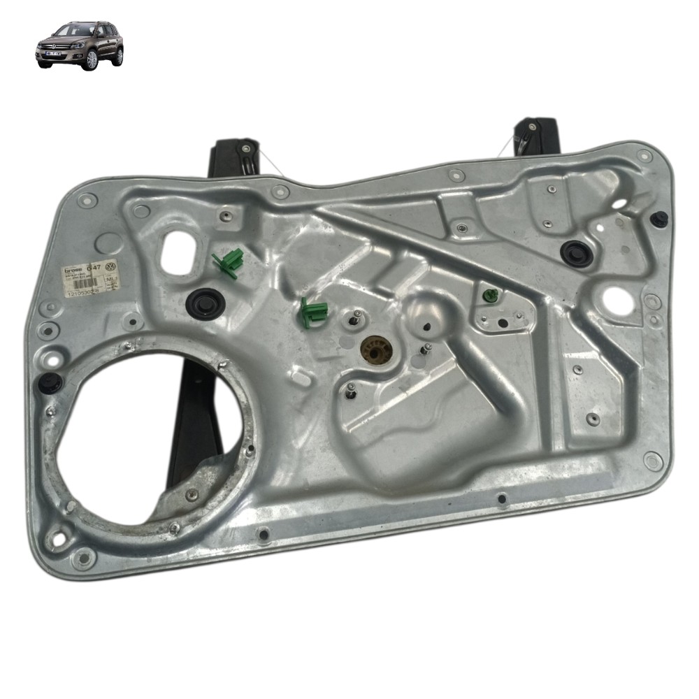 Máquina Vidro Porta Dianteira Direita Vw Tiguan 2011 2012 1