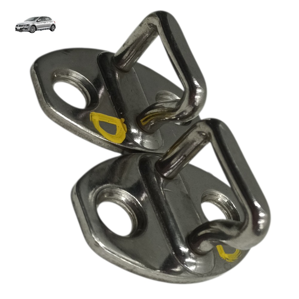 Par batente fechadura porta VW Polo 2021 2020 2019 2018