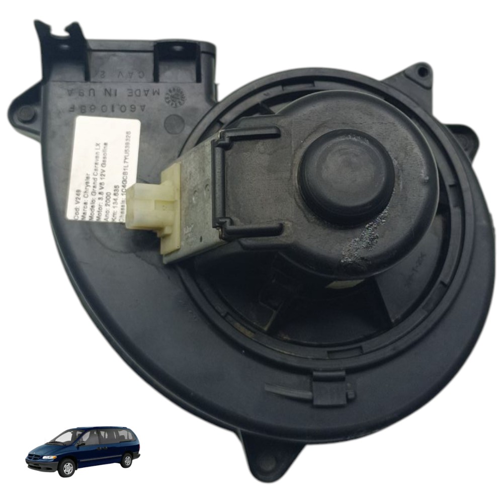 Motor ventoinha caixa ar interna Chrysler Grand Caravan 2000 1