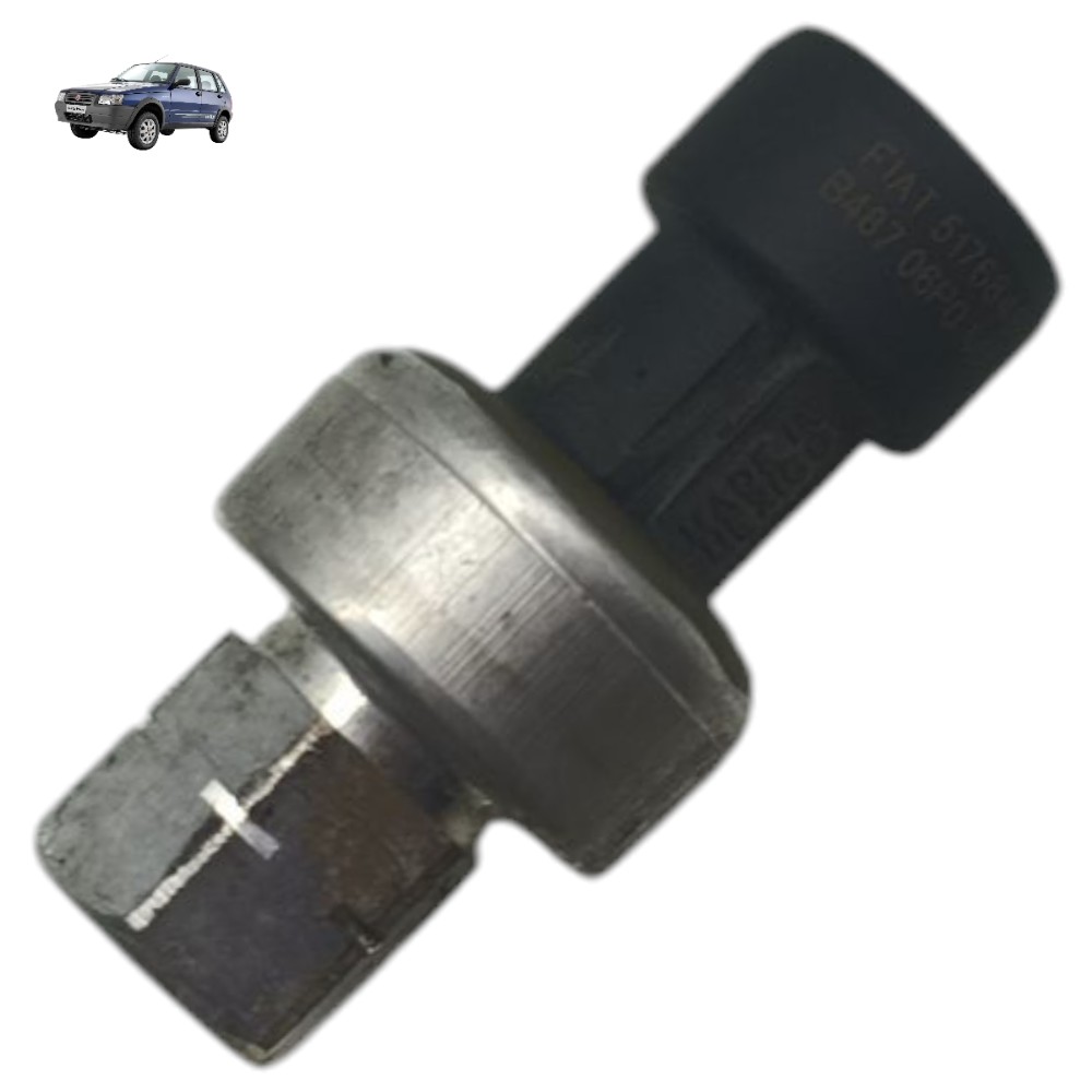 Sensor Pressão Mangueira Ar Condicionado Fiat Uno 2009 2010 Preto E Prata 1