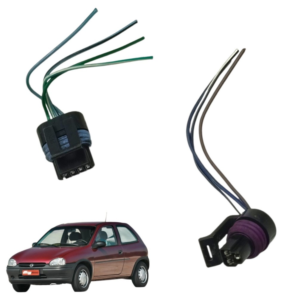 Par Plug Corpo Borboleta Tbi Gm Corsa Tigra 1.6 16v 2000 01