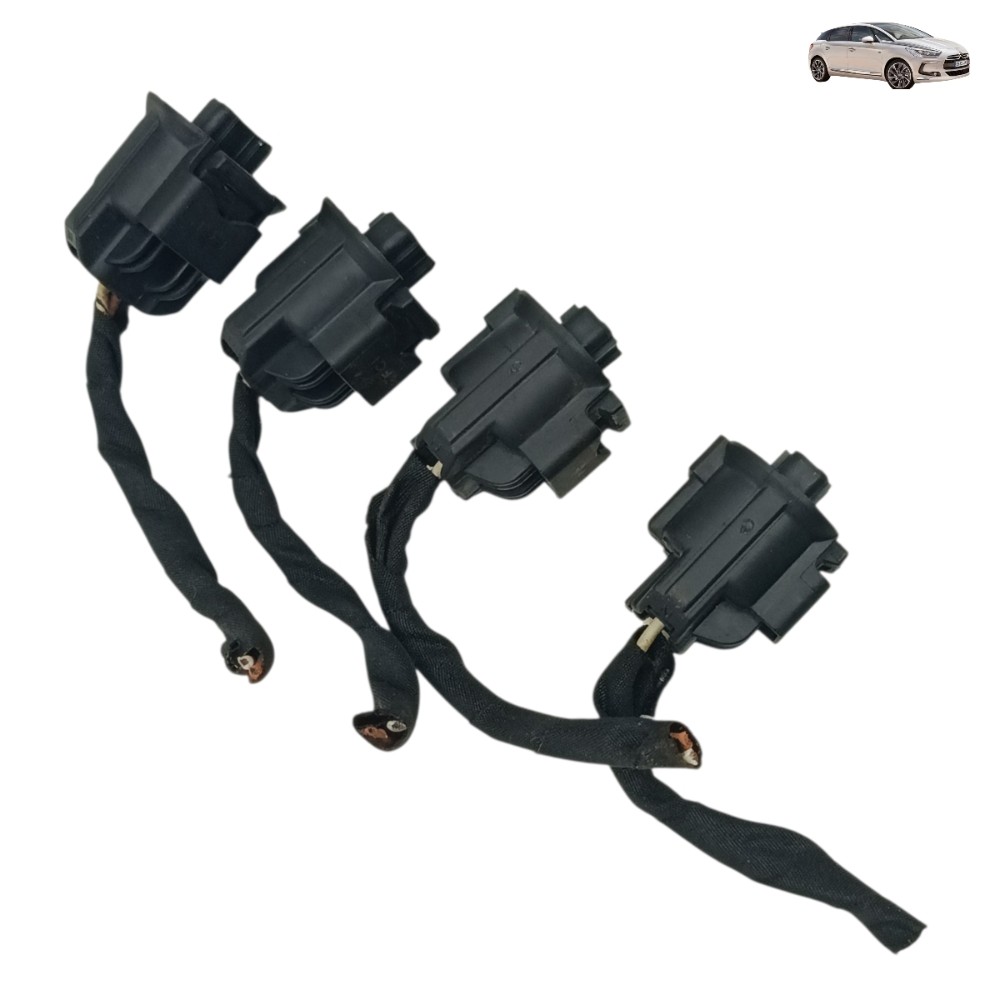 Jogo Plug Conector Bico Injetor Citroen Ds5 1.6 16v Thp 2012