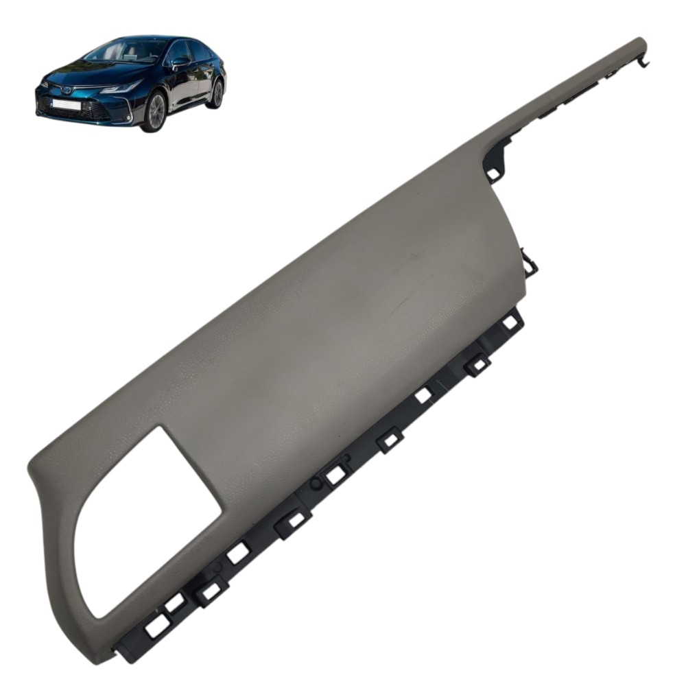 Acabamento Moldura Direita Painel Toyota Corolla 2016 2017 Cinza 1
