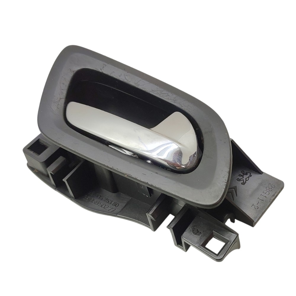 Maçaneta Interna Lado Direito Peugeot 308 2011 2012 2013 14 Preto Dianteira/traseira 2