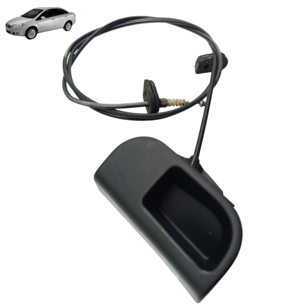 Alavanca Cabo Abertura Capô Fiat Linea 2009 2010 2011 2012 1