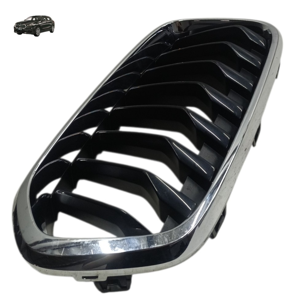 Grade Central Esquerdo Bmw X2 Sdrive 2018 2019 Preto 1