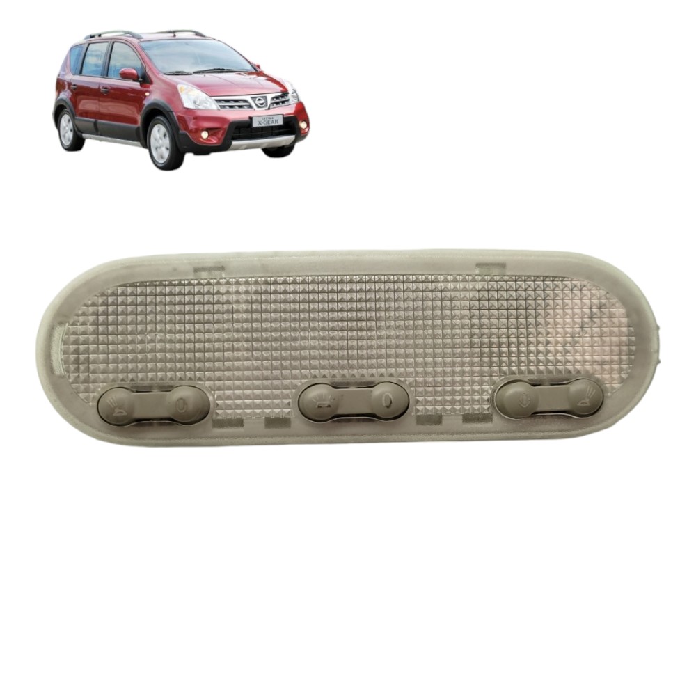 Luz Teto Cortesia Dianteira Nissan Livina 2011 2012 2013 14 1