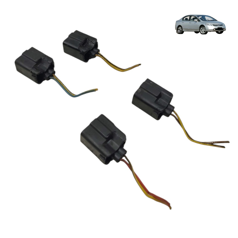 Jogo Plug Bico Injetor Honda Civic G8 1.8 Flex 2007 2008 09 1