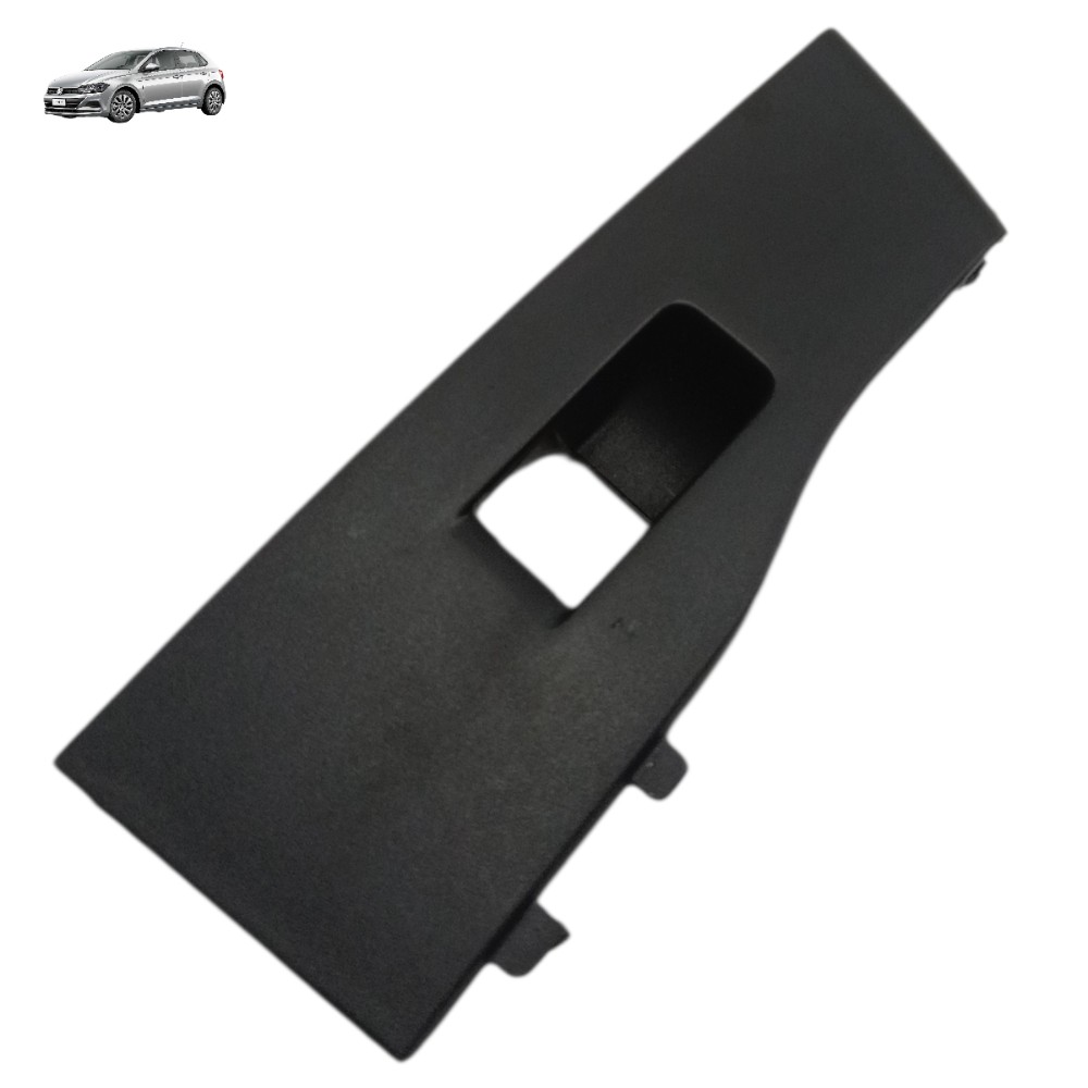 Moldura botão vidro traseiro esquerdo VW Polo 2019 2020 2021 1