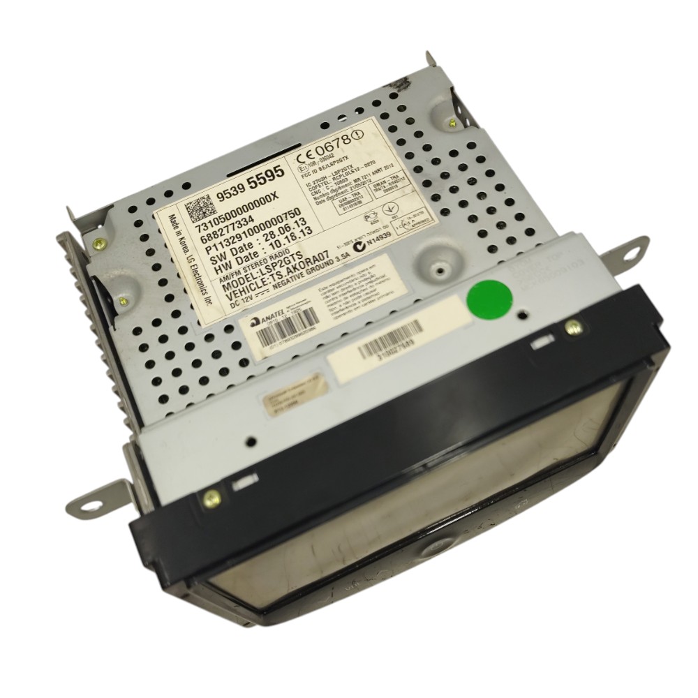 Tela multimídia GM Sonic 2014 2013 2012 95395595 2