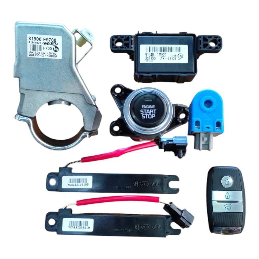Kit Code Módulo Injeção Kia stonic 1.0 tgdi 2022 2023 9