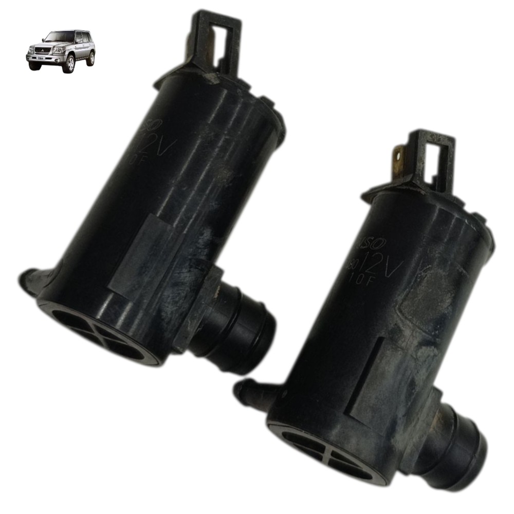 Par Motor bomba esguicho parabrisa Mitsubishi Pajero 2005 06 1