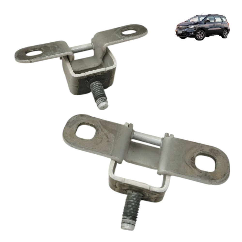 Par dobradiça tampa traseira GM Spin 2024 2023 2022 2021 20