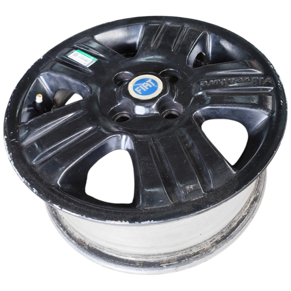 Jogo Roda Aro 14 4×98 Fiat Palio Siena Strada Idea Stilo Preto 6