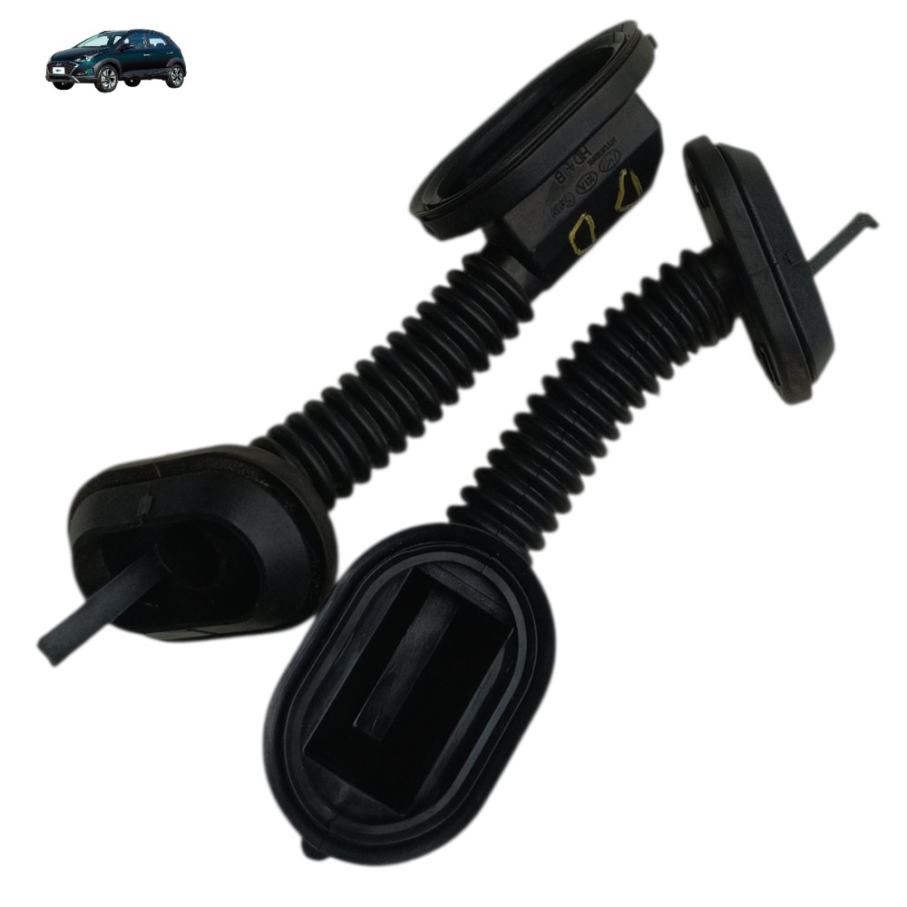 Par coifa passa fio porta dianteira Hyundai HB20 2020 2021 1