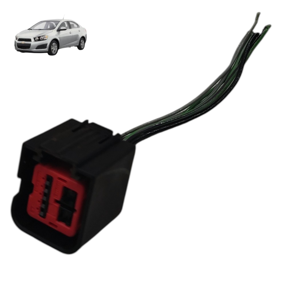 Plug motor máquina vidro dianteiro esquerdo gm sonic 2014 13 1