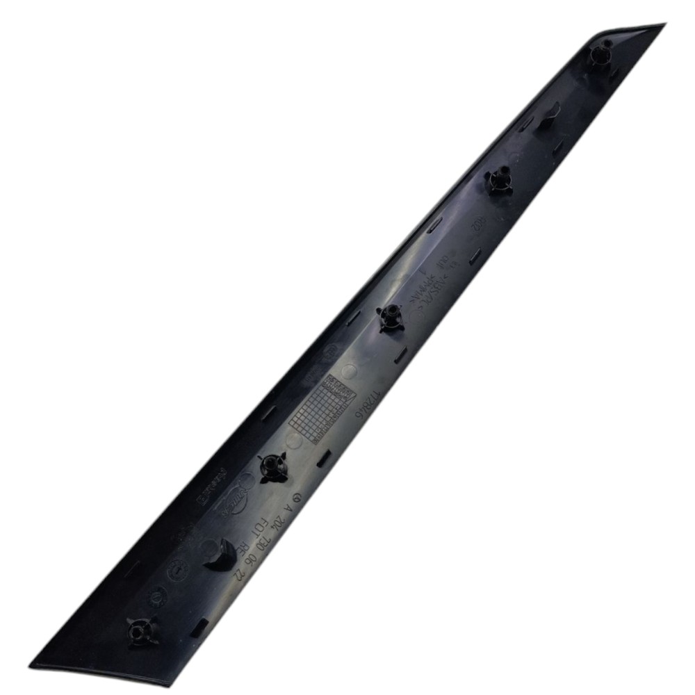 Friso Interno Forro Porta Traseira Direita Mercedes C180 12 Preto 3