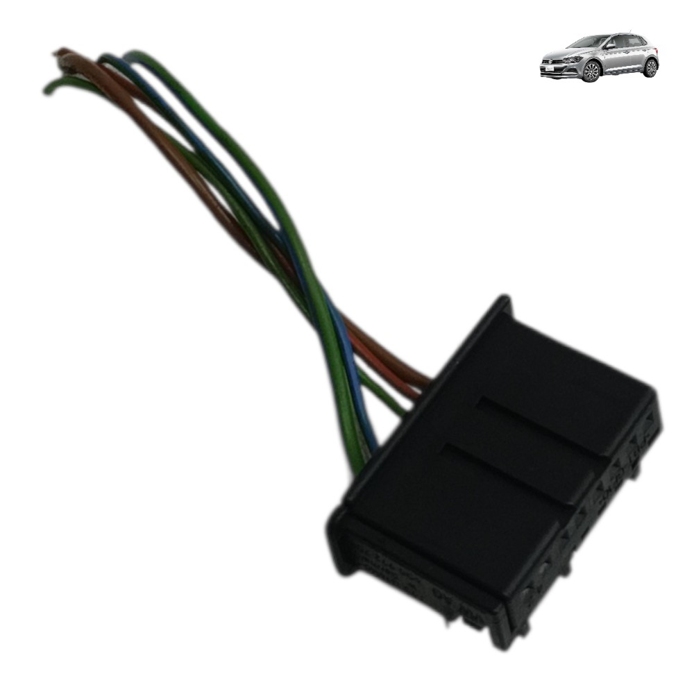 Plug fechadura dianteira direita VW Polo virtus 2019 2020 21 1