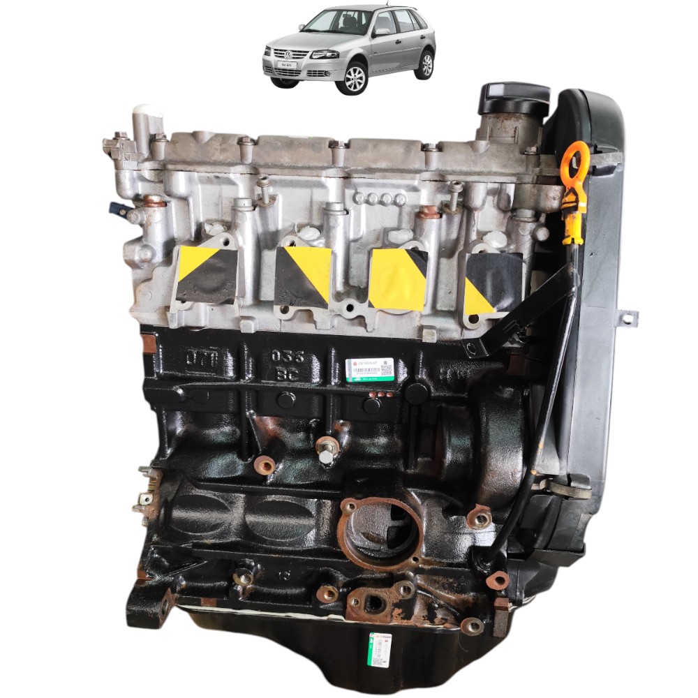 Motor Parcial Vw Gol G4 1.0 8v Ea111 2013 2012 2011 2010 09 1