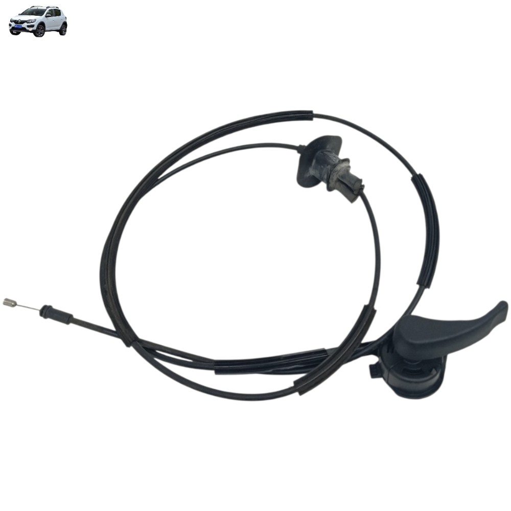 Alavanca Cabo Abertura Capô Renault Sandero Stepway 2016