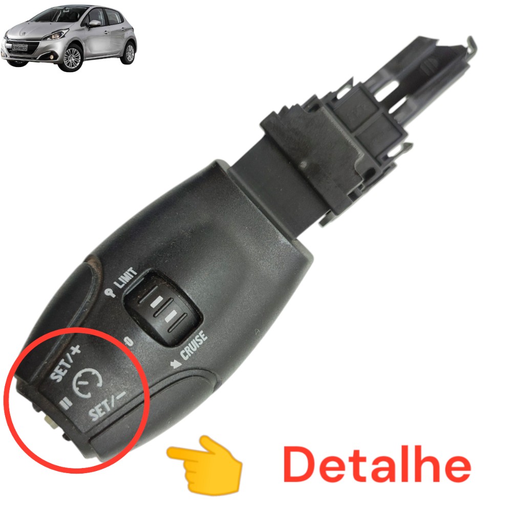 Botão Comando Painel Volante Peugeot 308 2012 2013 Detalhe 1