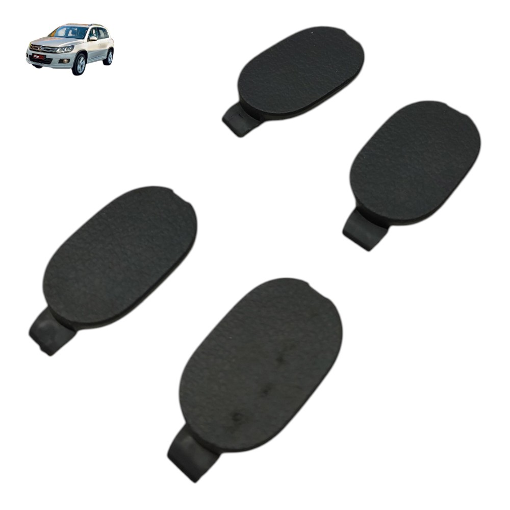 Jogo Tampa Parafuso Console Vw Tiguan 2012 2013 2014 2015 16 Preto 1