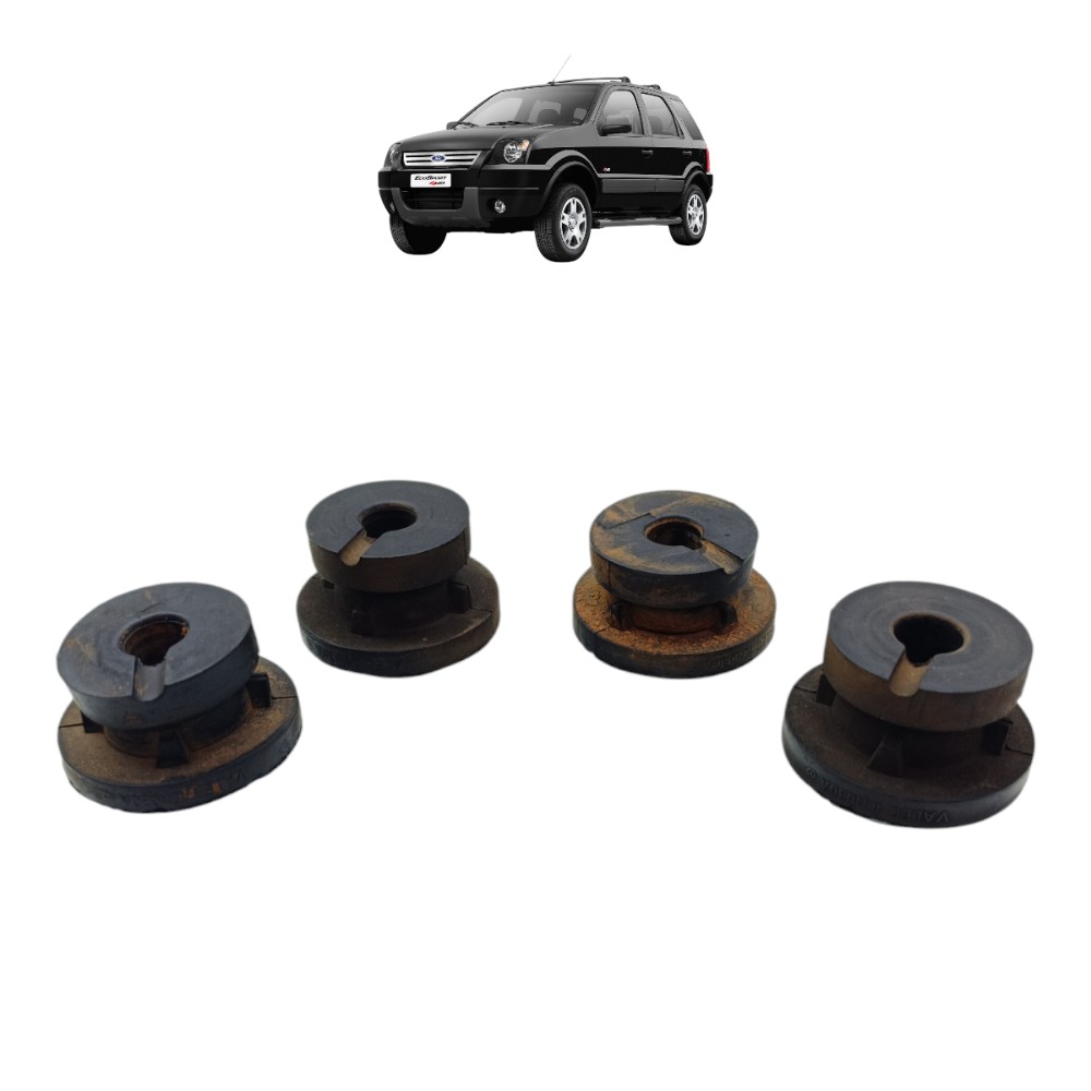 Jogo Coxim Radiador Ford Ecosport 2.0 16v 2005 2006 2007 1