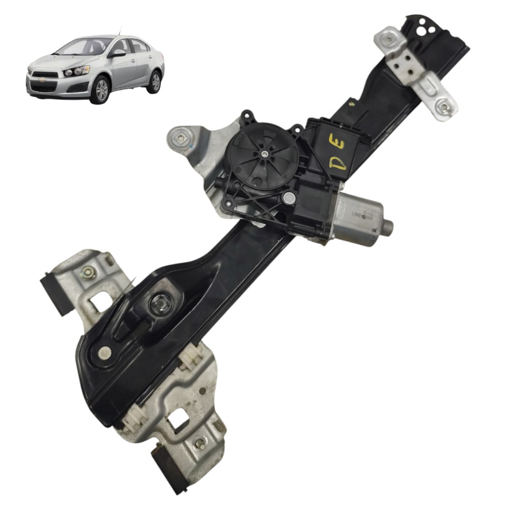 Motor máquina vidro dianteiro esquerdo GM Sonic 2014 2013 12 1