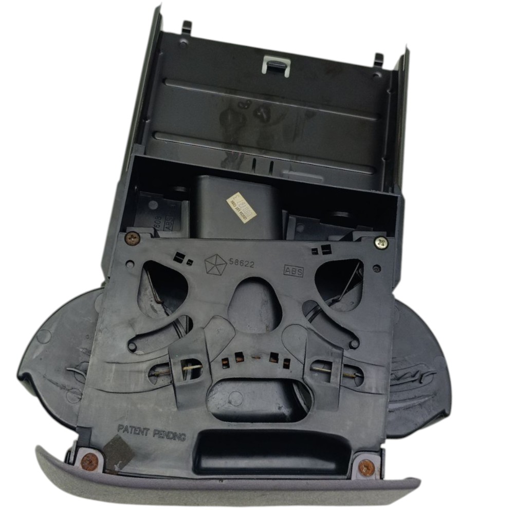 Porta Copo Painel Chrysler Grand Caravan 1997 1998 1999 2000 Preto 3