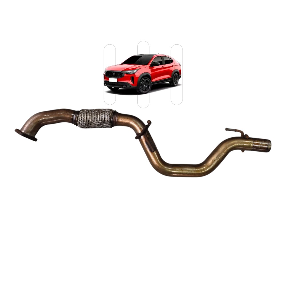 Escapamento Flexível Fiat Fastback 1.3 2021 2022 2023 2024 1
