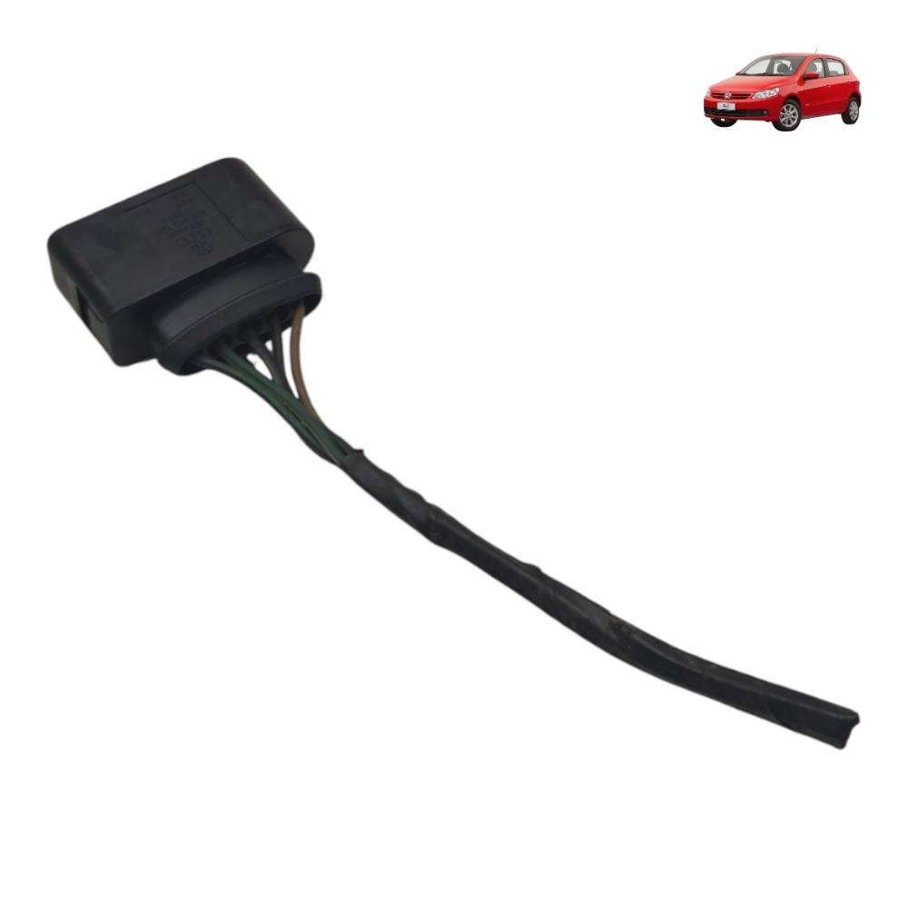 Plug conector motor limpador parabrisa VW Gol Voyage G5 2010