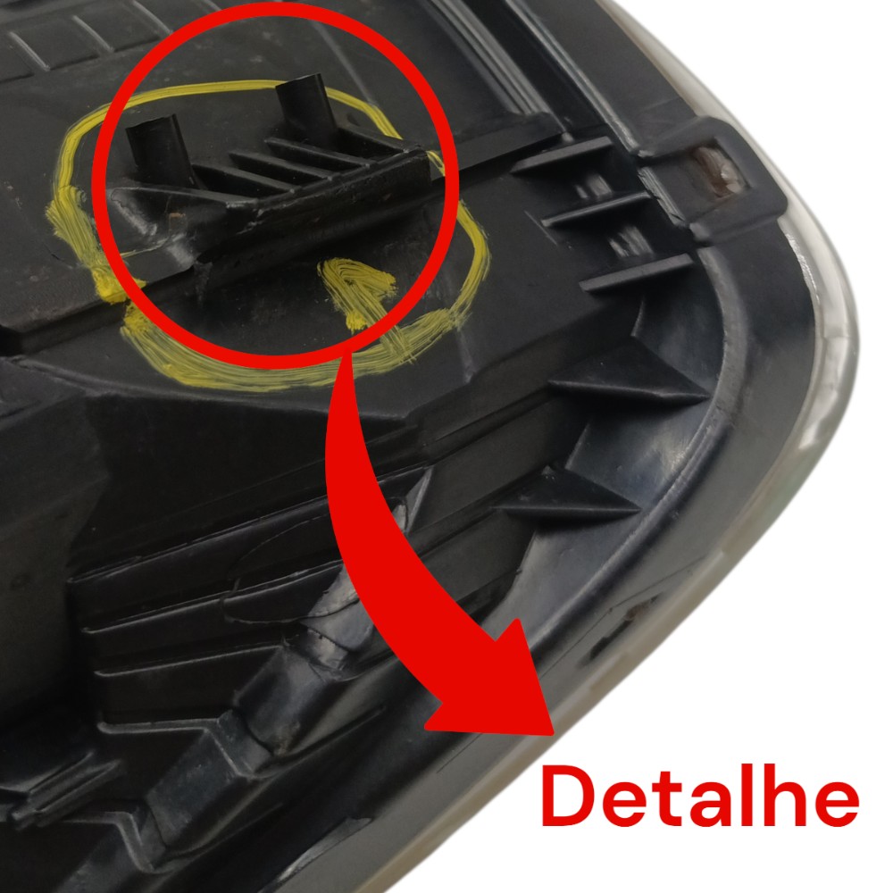 Farol direito kia picanto 2016 2015 2014 Com Detalhe Fixação 5