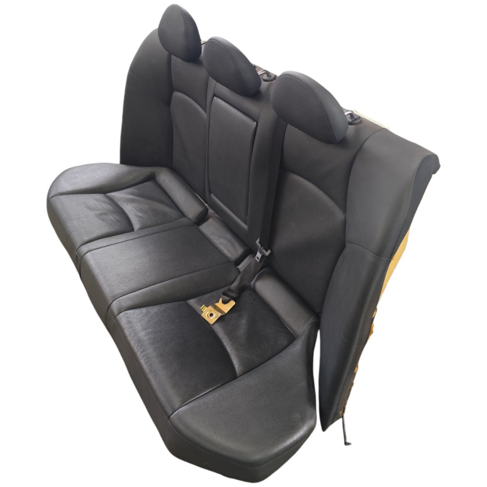 Banco Encosto Couro Traseiro Mercedes C230 2003 2004 2005 06 Preto 2