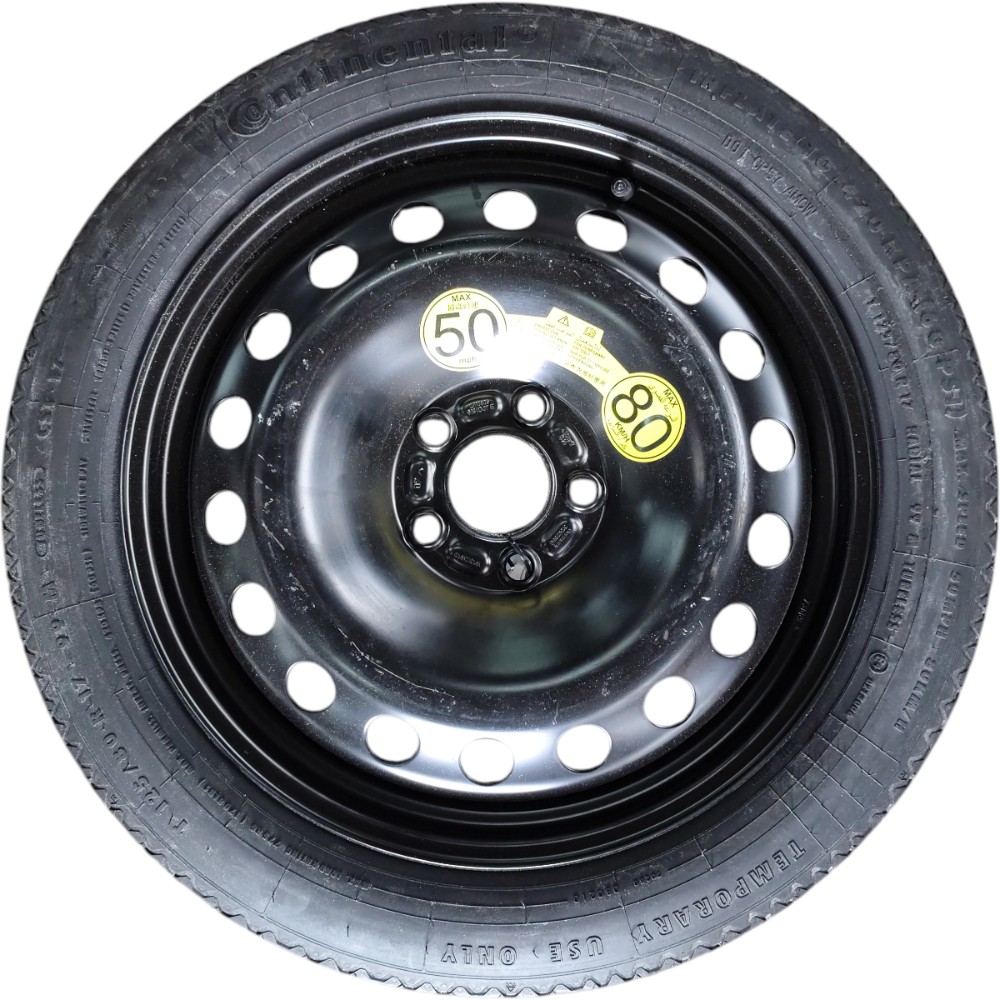 Roda Estepe Fina Aro 17 Volvo Xc60 2008 2009 2010 2011 2012 Preto 1