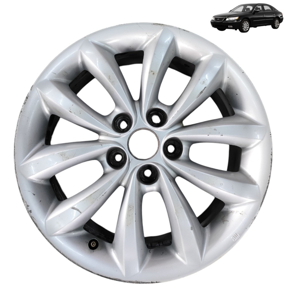 Roda Aro 17 5×114,3 Hyundai Azera Santa Fe Ix35 Tucson