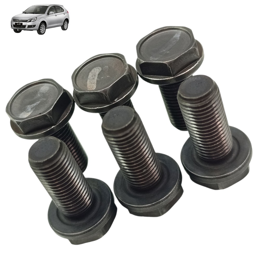 Jogo Parafuso Volante Motor Jac J3 1.4 2011 2012 2013 2014 1