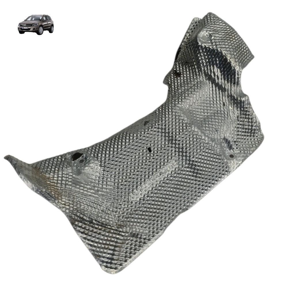 Defletor protetor calor caixa direção VW Tiguan 2.0 2012 13 1