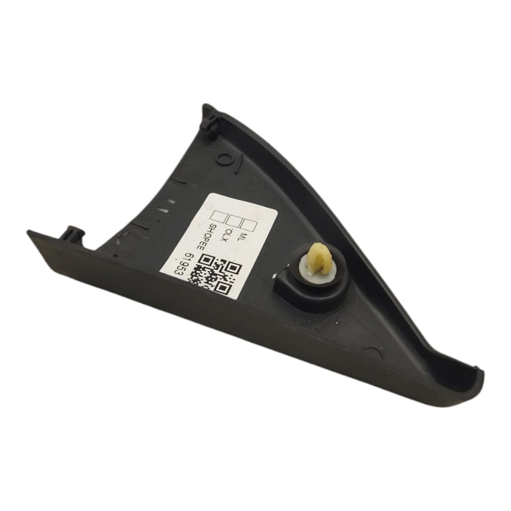 Moldura Interna Retrovisor Esquerdo Renault Sandero 2016 Preto 2