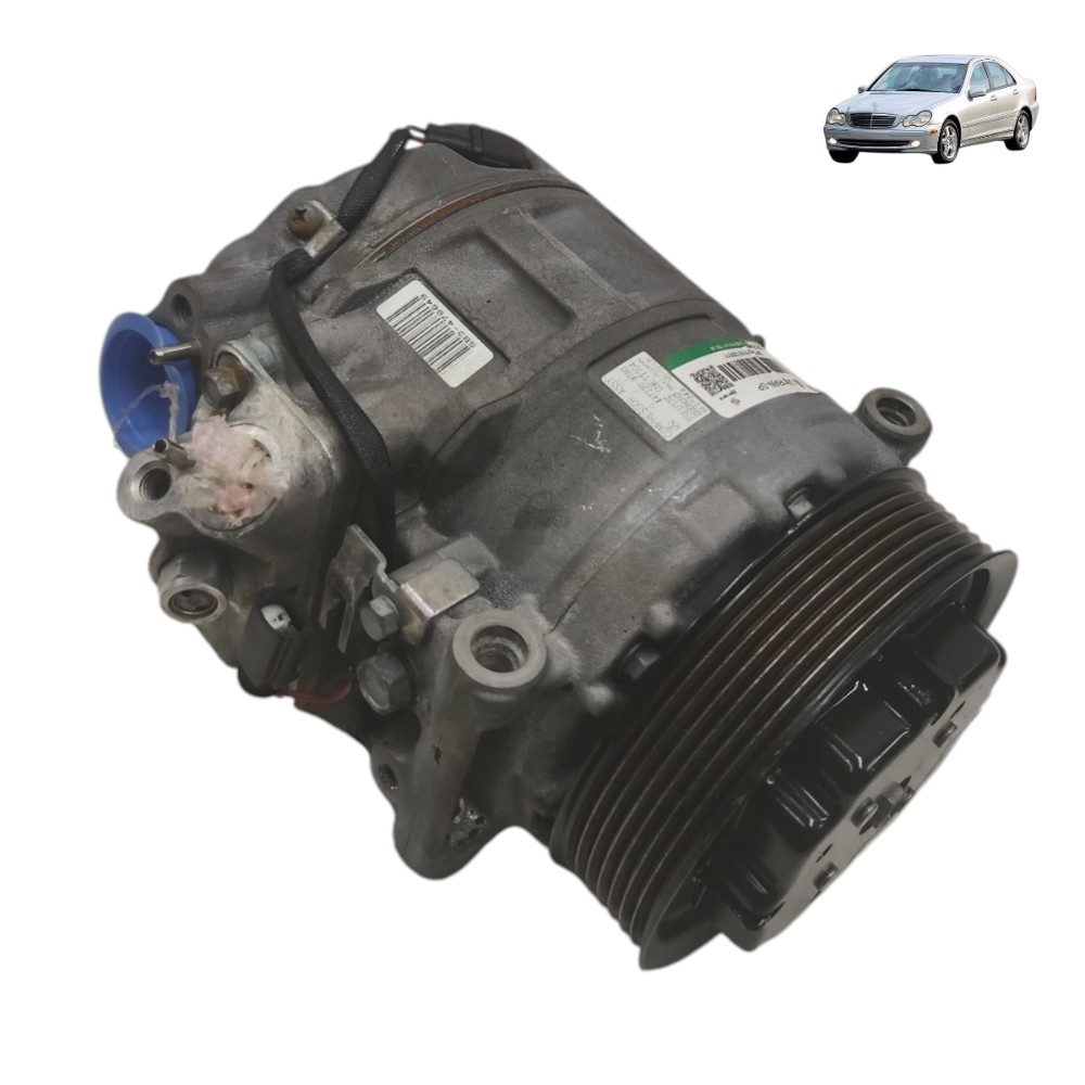 Compressor Ar Condicionado Mercedes C230k 1.8 2003 2004 2005 1