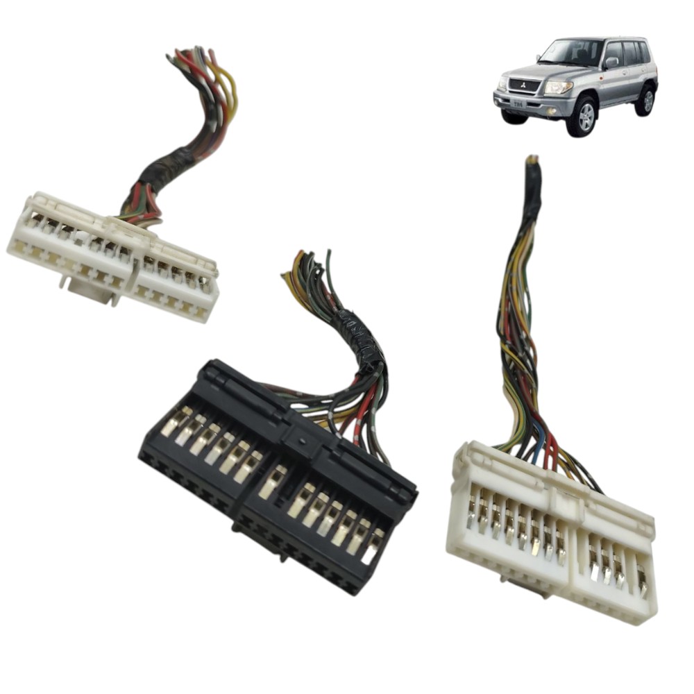 Jogo plug painel instrumentos Pajero TR4 2.0 4×4 aut 2005 06 1