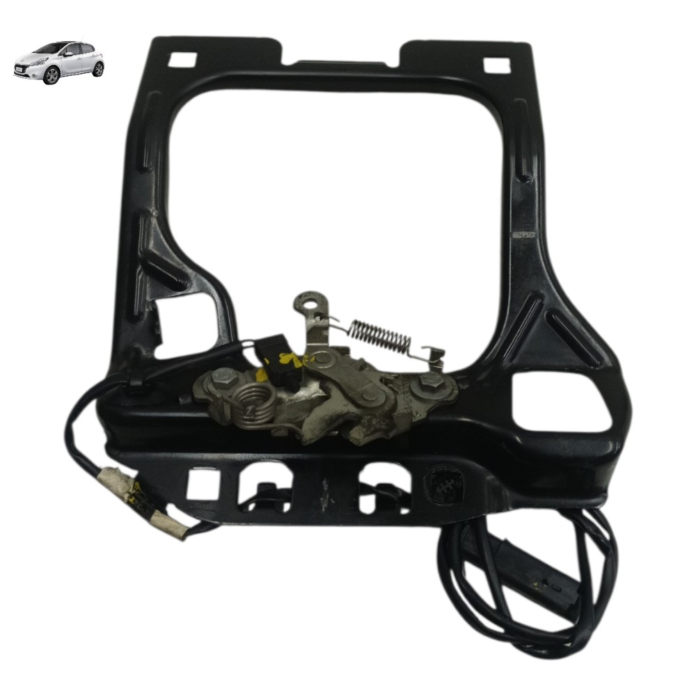 Fechadura capô Peugeot 208 2014 2015 2016 2017