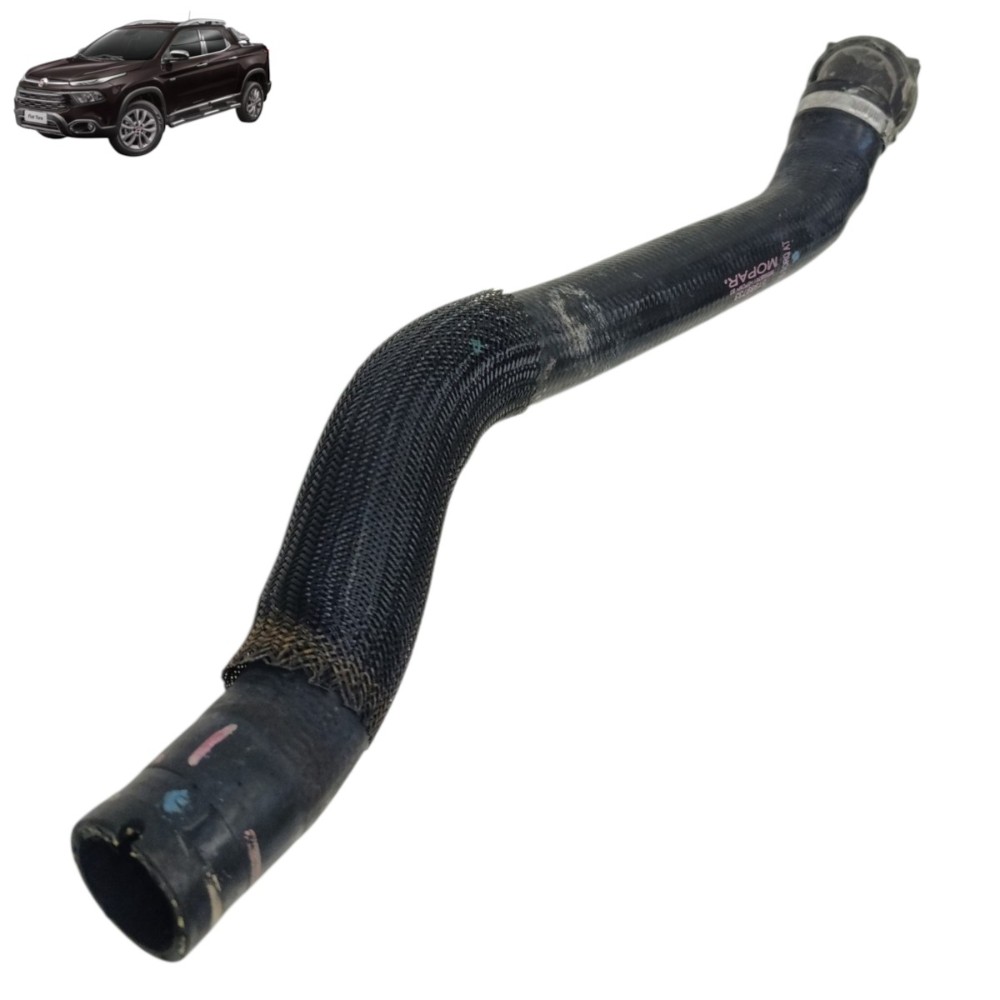 Mangueira superior radiador fiat toro 1.8 flex 2021 2020 19