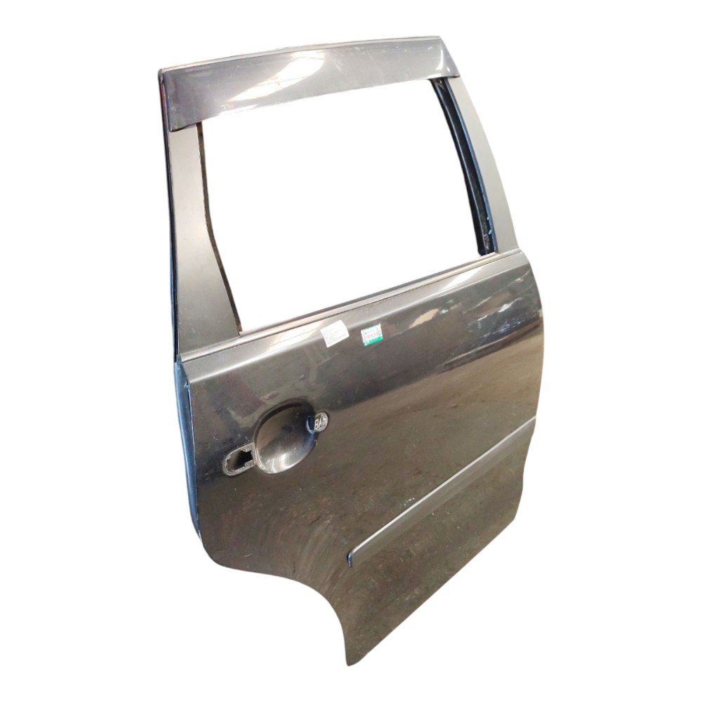 Porta Traseira Direita Vw Polo Hatch 2007 2008 2009 2010 12 Traseira Direita Preto 3