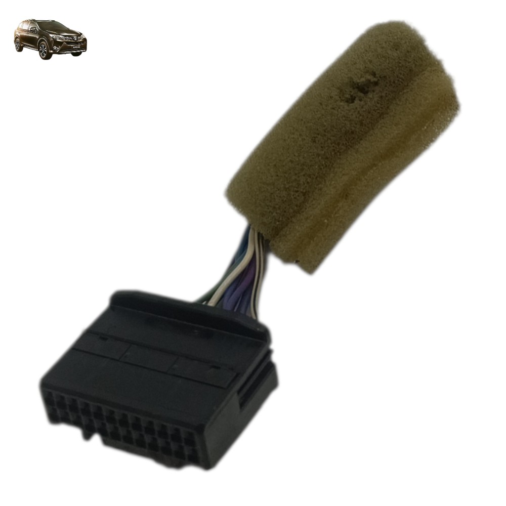 Plug Relógio Digital Botão Alerta Toyota Rav4 2016 2015 2014 1