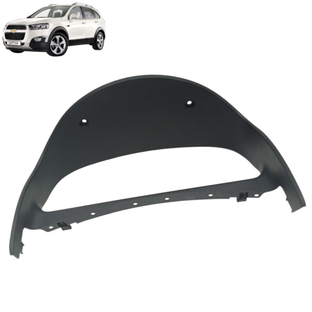 Acabamento Moldura Painel Instrumentos Gm Captiva 2012 2013 Preto Moldado