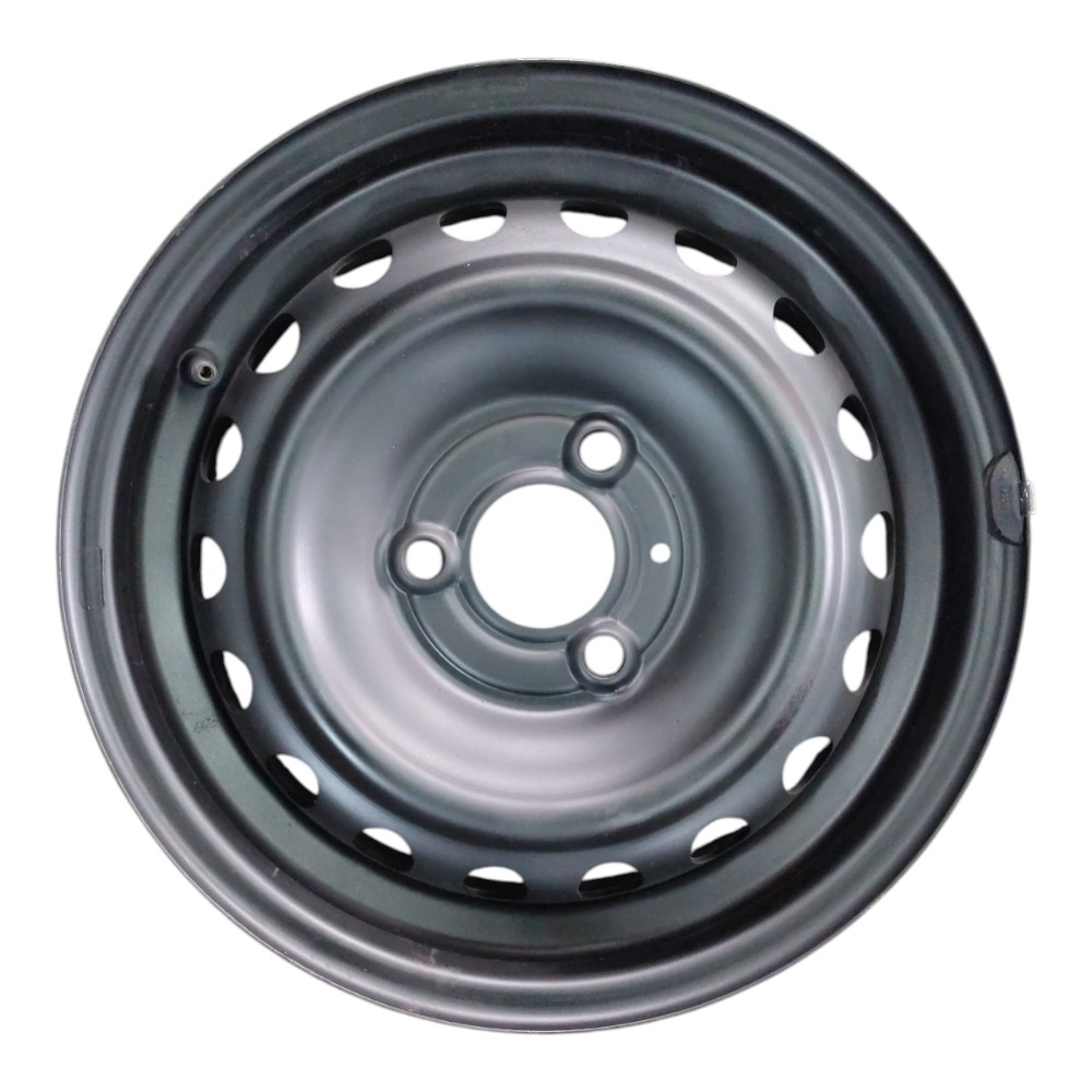 Roda Ferro Aro 14 3×100 Renault Kwid Preto 1