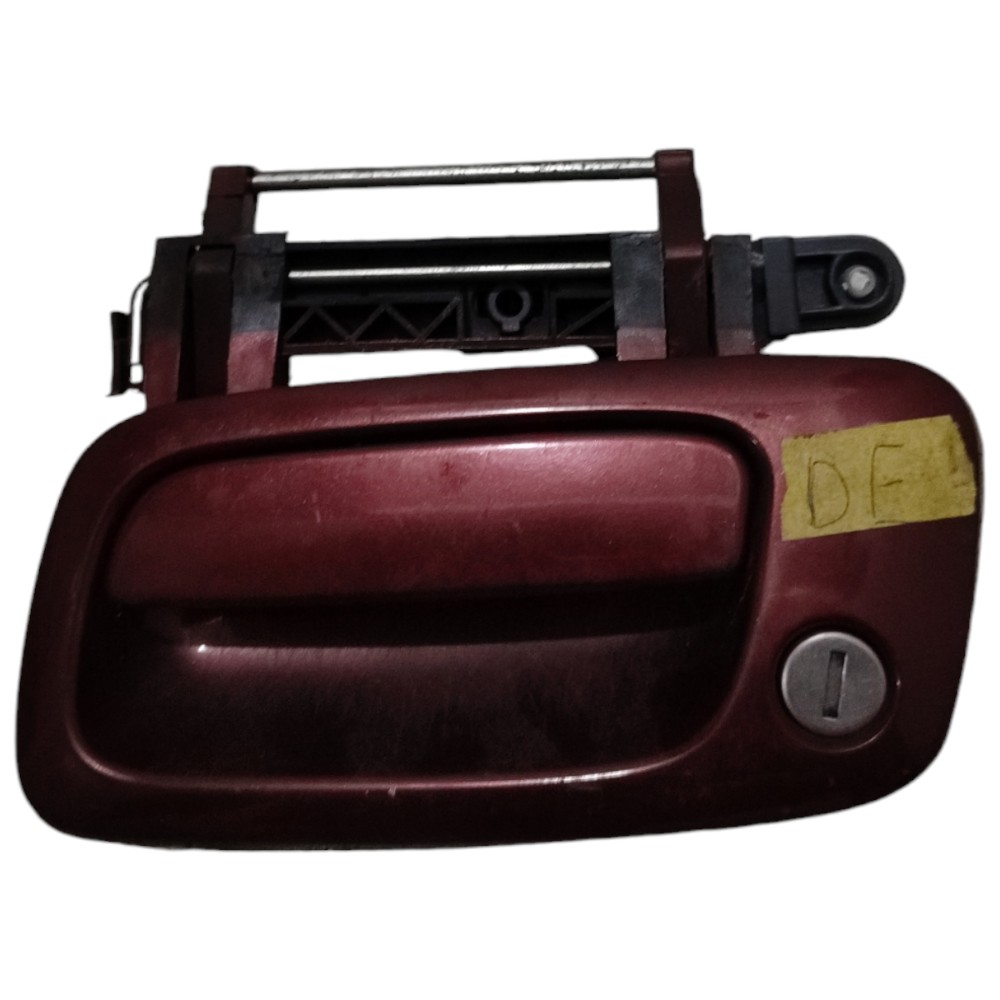 Maçaneta Externa Porta Dianteira Esquerda Gm Astra 2007 2008 Vermelho Dianteira 1