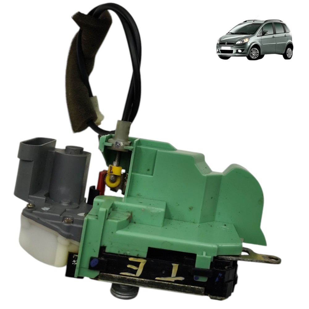 Fechadura porta traseira esquerda Fiat Idea 2005 2006 2007 1
