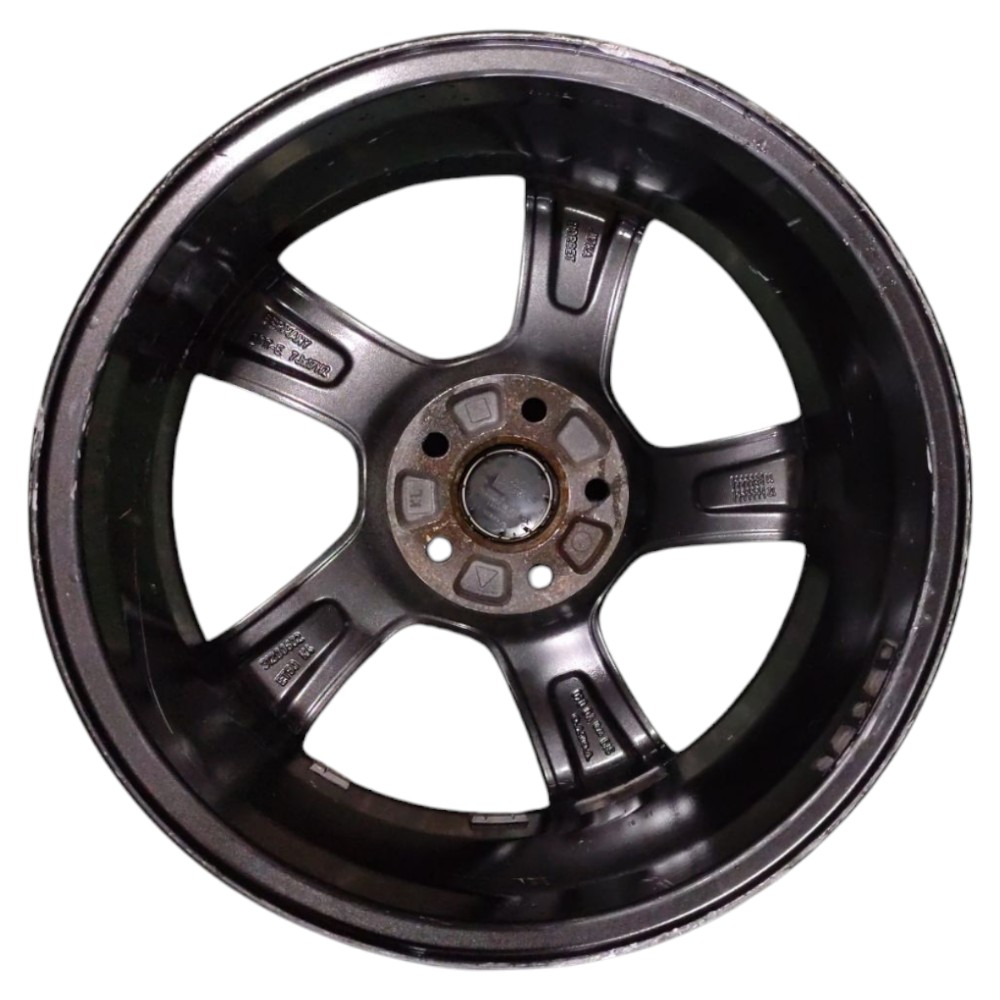 Roda Aro 17 Avulsa 5×108 Volvo S60 Xc60 V40 C30 2011 2012 13 Cinza-escuro 3