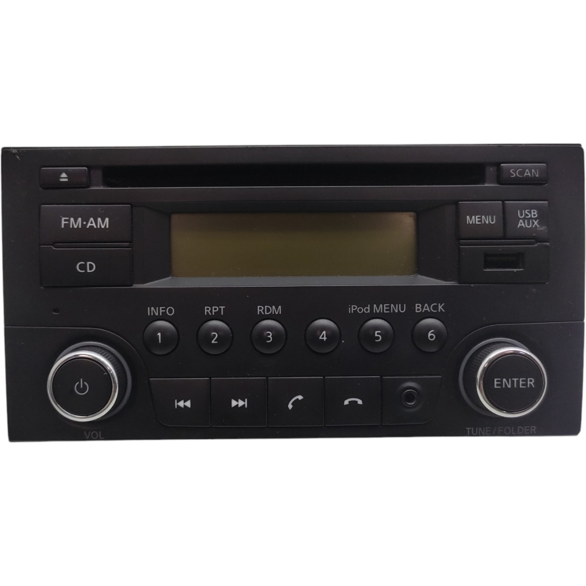 Rádio Som Usb Original Nissan Versa March 16 2017 2018 2019 1